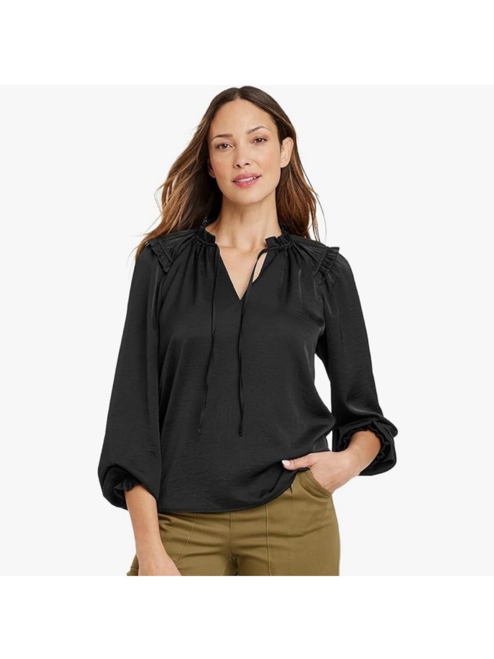 Knox Rose Black Blouse